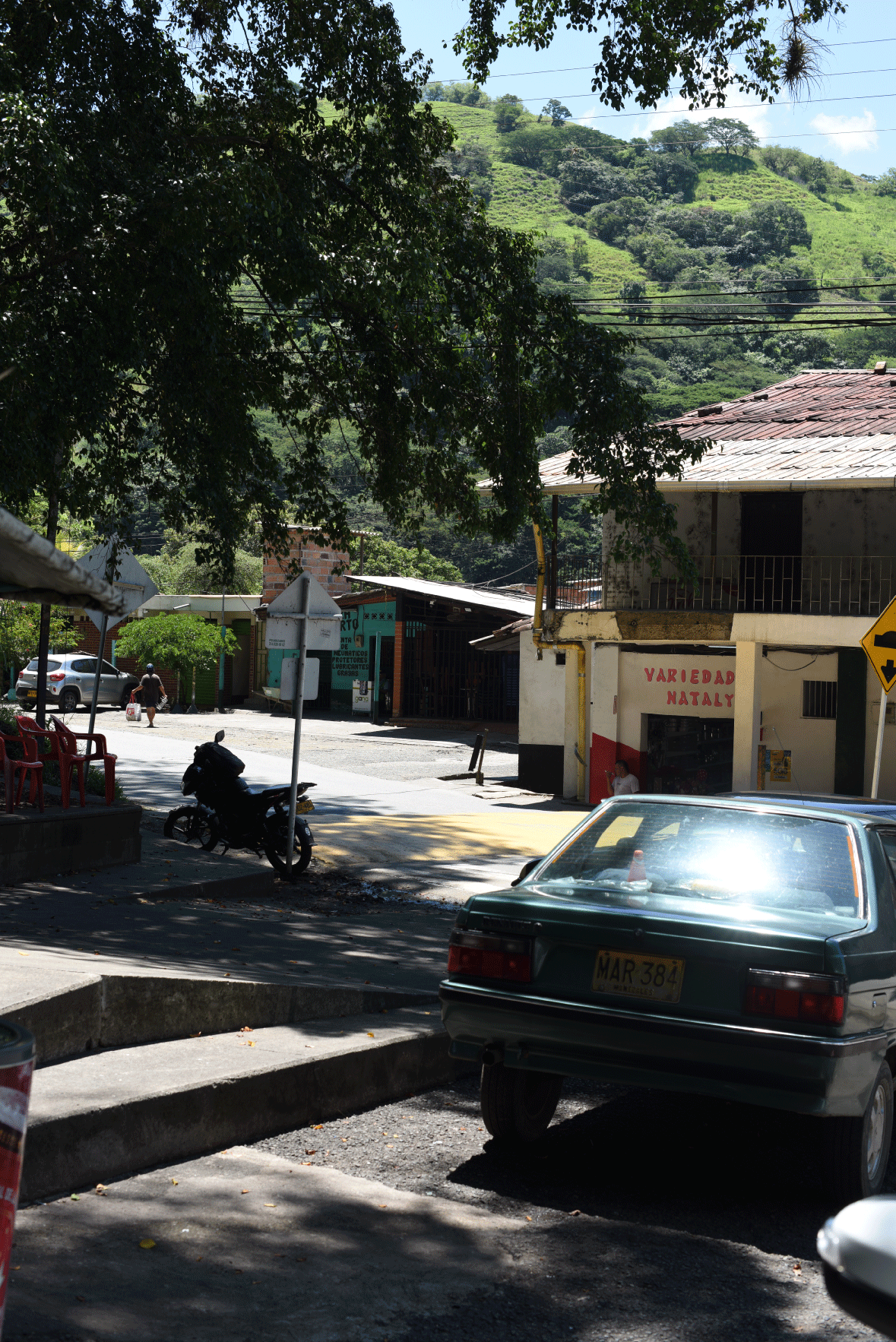 Bygata i Marcala, Honduras